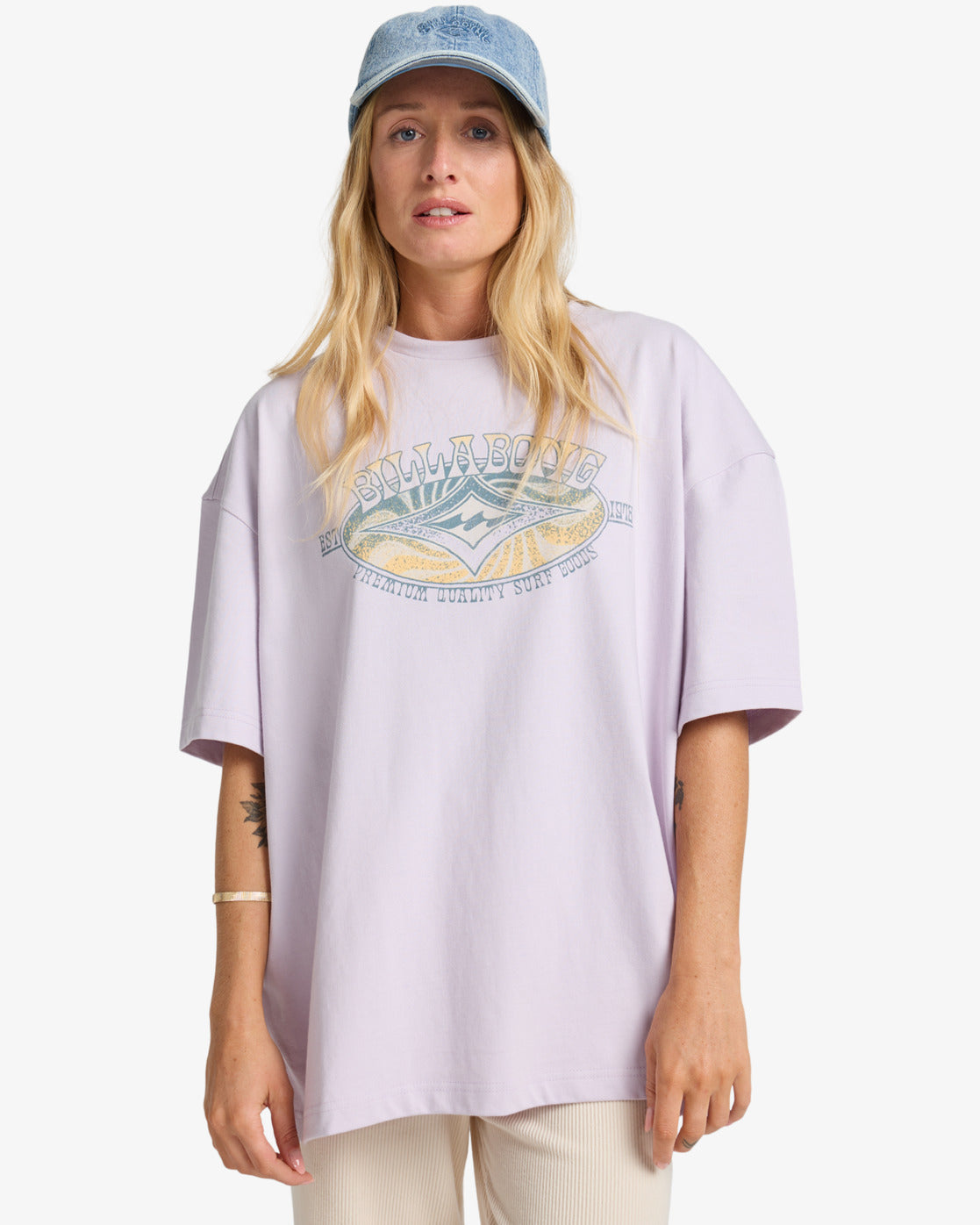 Billabong Womens Quality Surf T-Shirt - Violet Ice - ManGo Surfing