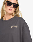Billabong Womens Paradise Sunkiss T-Shirt - Off Black - ManGo Surfing