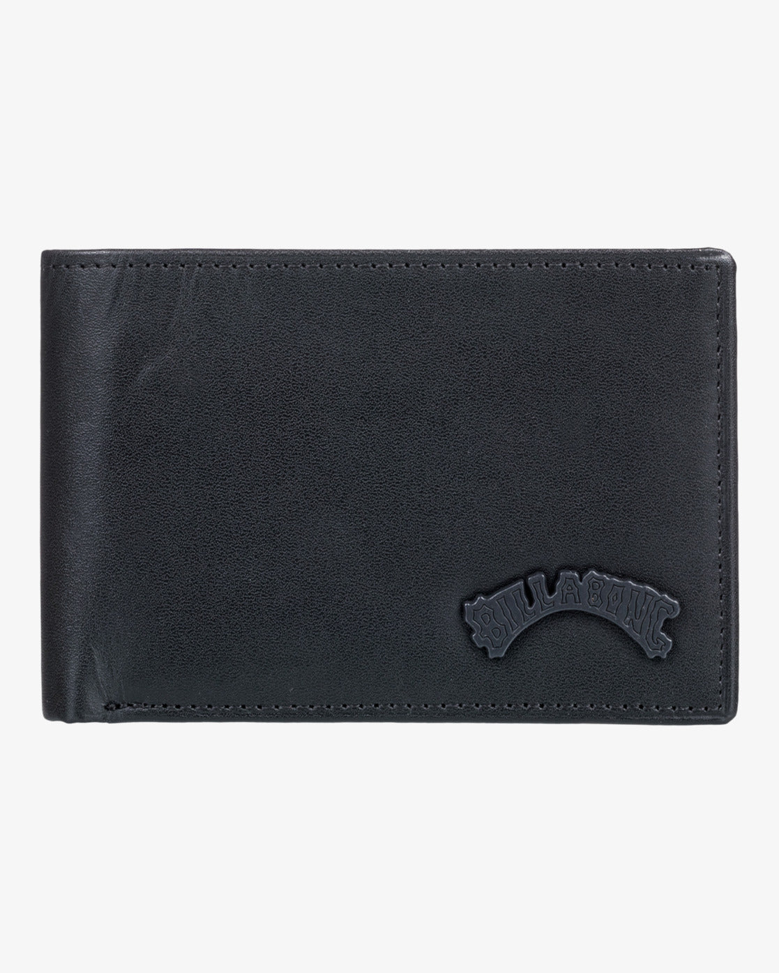 Billabong Arch Leather Tri-Fold Wallet - Black - ManGo Surfing