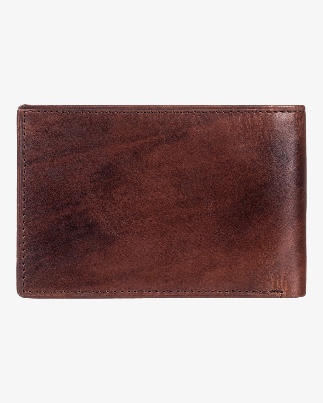 Billabong Arch Leather Tri-Fold Wallet - Chocolate