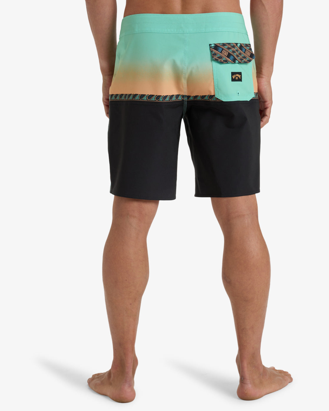 Billabong Mens Fifty50 Pro 18&quot; Performance Boardshorts - Black - ManGo Surfing