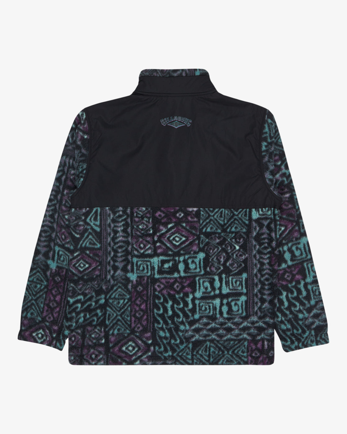 Billabong Mens Boundary Re-Issue Half Zip Mock Neck Fleece - Multi