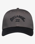 Billabong Mens Arch Snapback Cap - One Size - Char