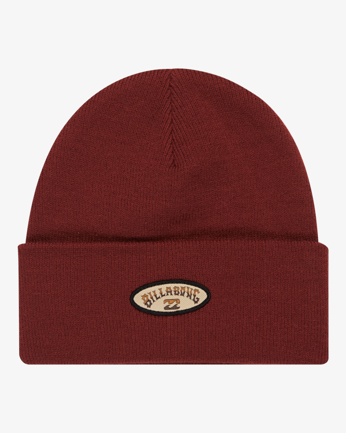 Billabong Mens Every Other Day Cuff Beanie Hat - One Size - Brick