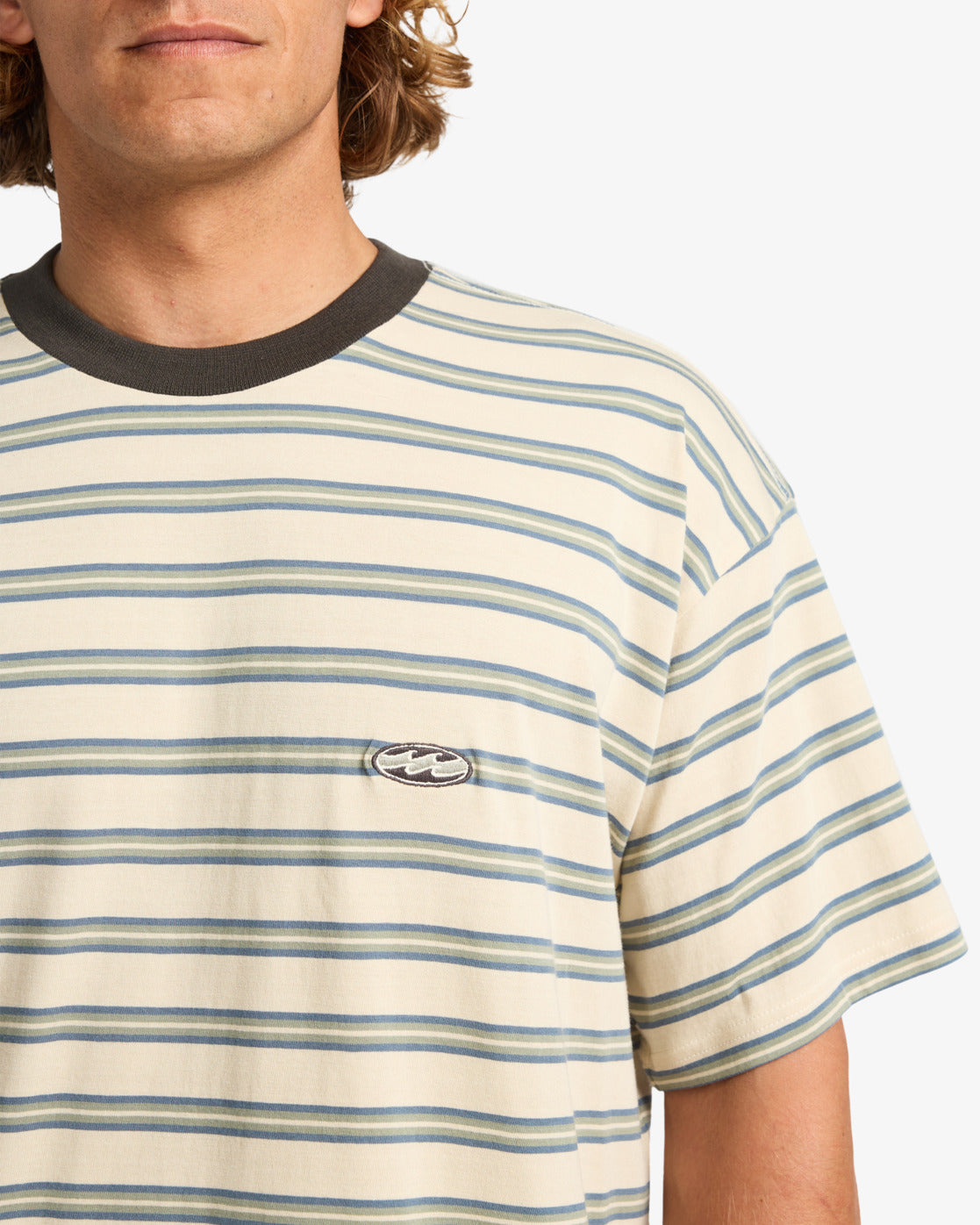 Billabong Mens Baxter T-Shirt - Sand - ManGo Surfing