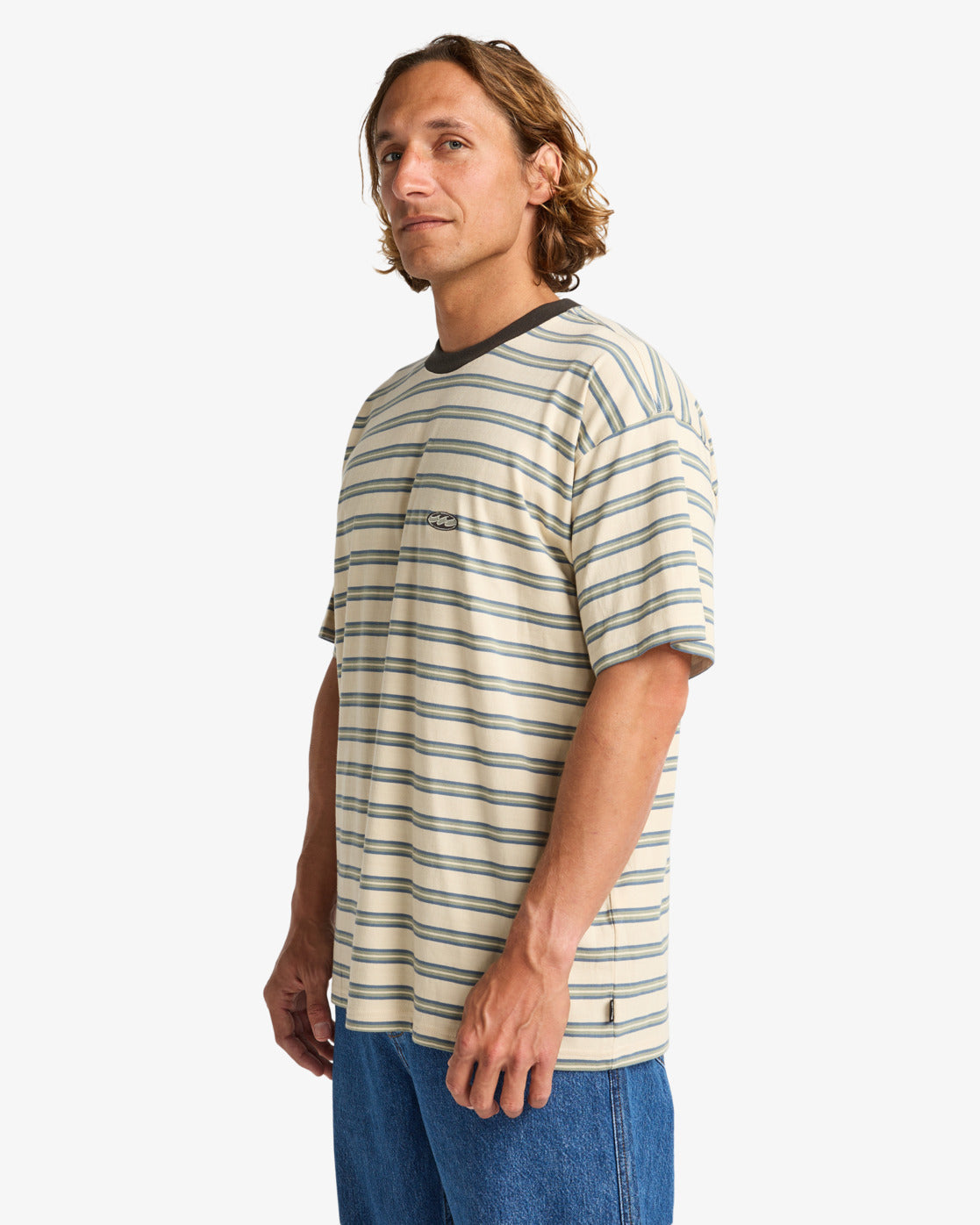 Billabong Mens Baxter T-Shirt - Sand - ManGo Surfing