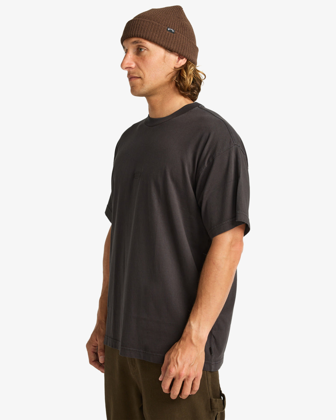 Billabong Mens OG Wave Wave Washed T-Shirt - Washed Black - ManGo Surfing