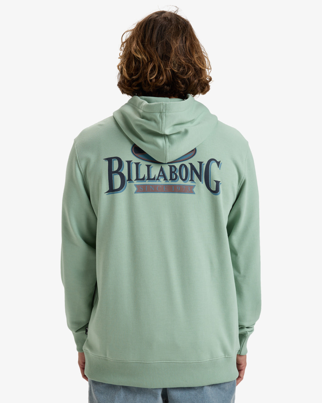 Billabong Mens Foundation Pullover Hoodie - Seafoam