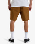 Billabong Mens Larry 20" - Elastic Waist Walkshorts - Tobacco - ManGo Surfing