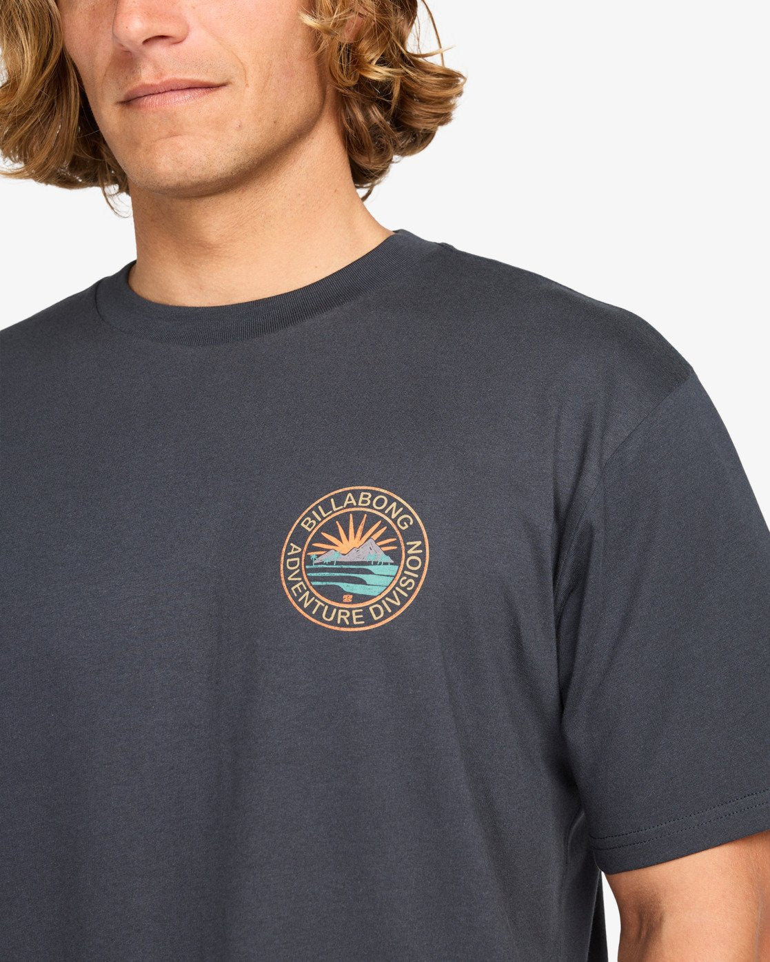 Billabong Mens Rockies T-Shirt - Dark Navy - ManGo Surfing