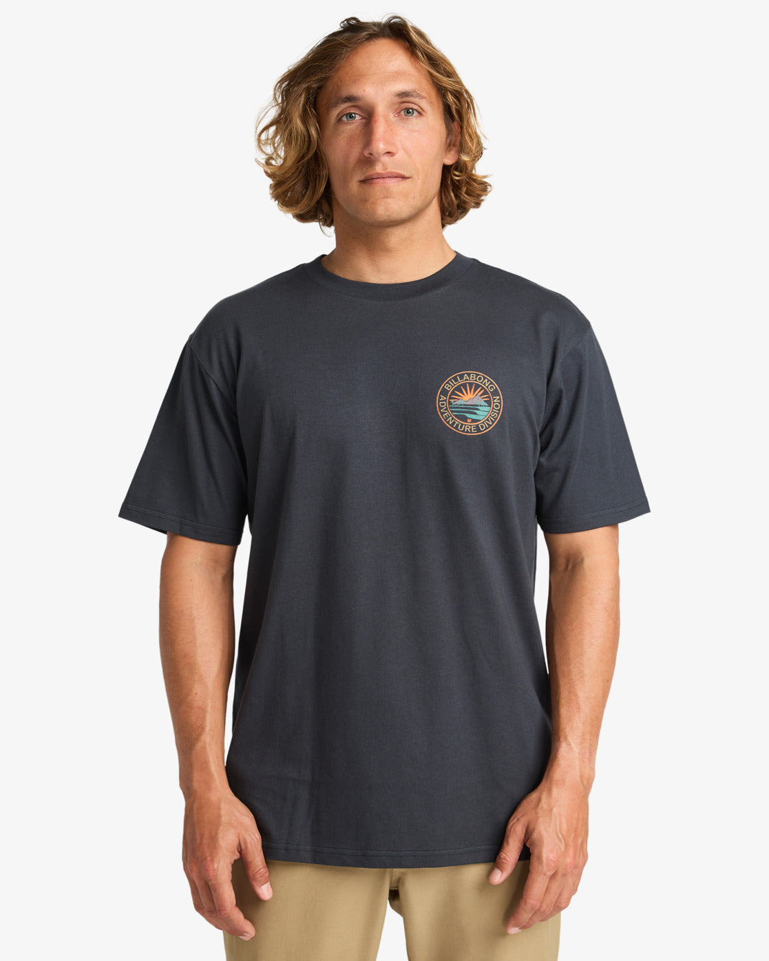 Billabong Mens Rockies T-Shirt - Dark Navy - ManGo Surfing