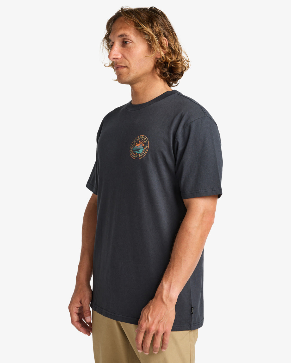 Billabong Mens Rockies T-Shirt - Dark Navy - ManGo Surfing