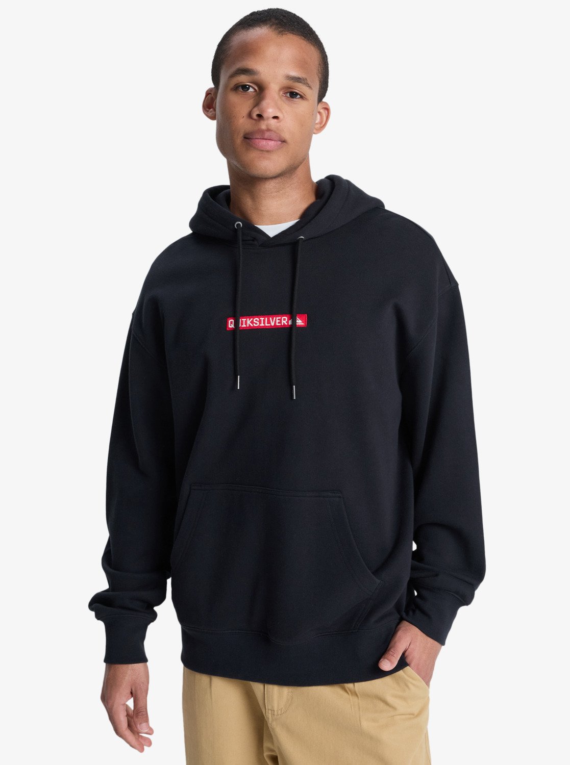 Quiksilver Mens DNA Hoodie - Black