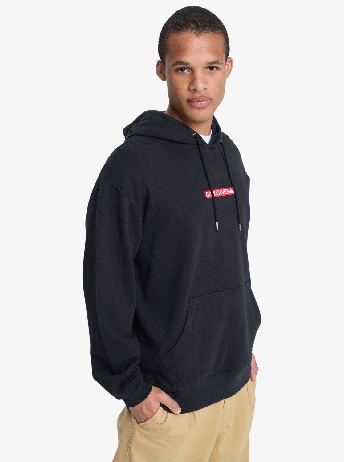 Quiksilver Mens DNA Hoodie - Black