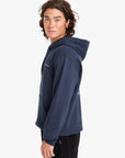 Quiksilver Mens Graphic Hoodie - Dark Navy