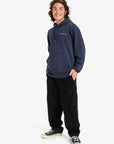 Quiksilver Mens Graphic Hoodie - Dark Navy