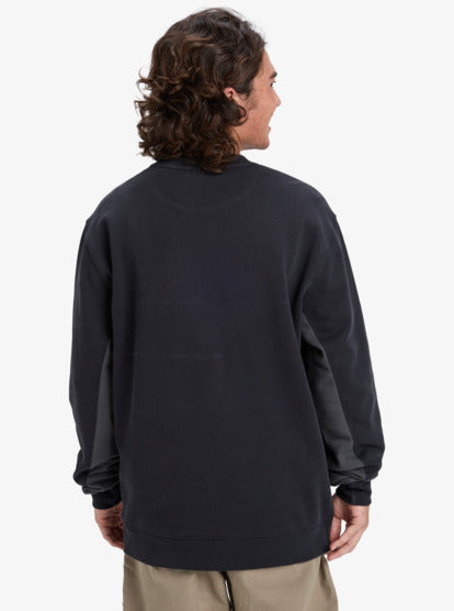 Quiksilver Mens CB Sweatshirt - Black