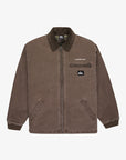 Quiksilver Mens Shaper Pad Workwear Jacket - Chocolate Brown