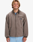 Quiksilver Mens Shaper Pad Workwear Jacket - Chocolate Brown
