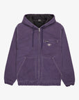 Quiksilver Mens Straight Out Mercury Street Jacket - Purple Velvet