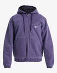 Quiksilver Mens Straight Out Mercury Street Jacket - Purple Velvet