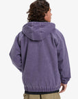 Quiksilver Mens Straight Out Mercury Street Jacket - Purple Velvet