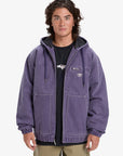 Quiksilver Mens Straight Out Mercury Street Jacket - Purple Velvet