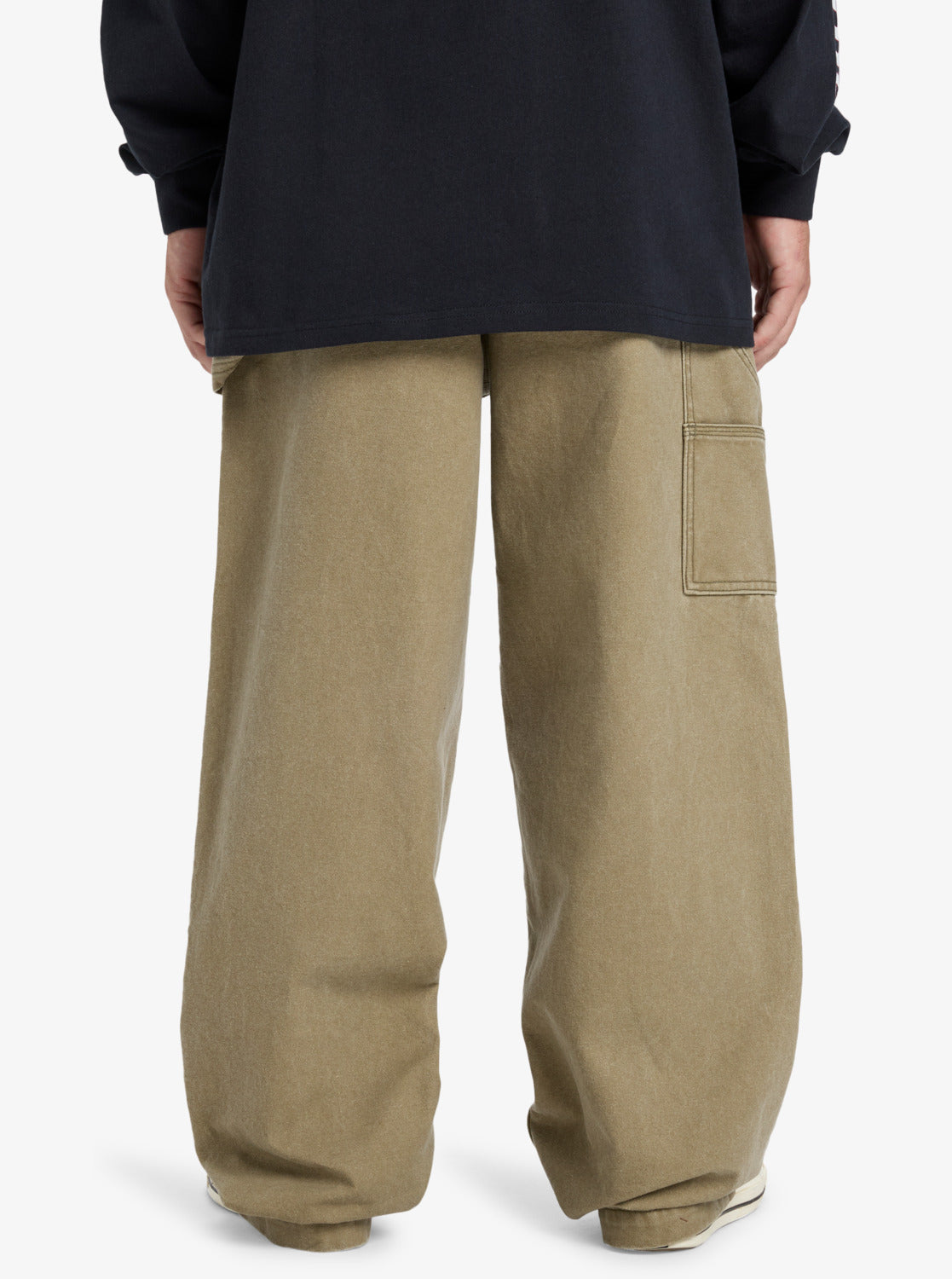 Quiksilver Mens Mercury Straight Out Wide Cargo Pants - Elmwood