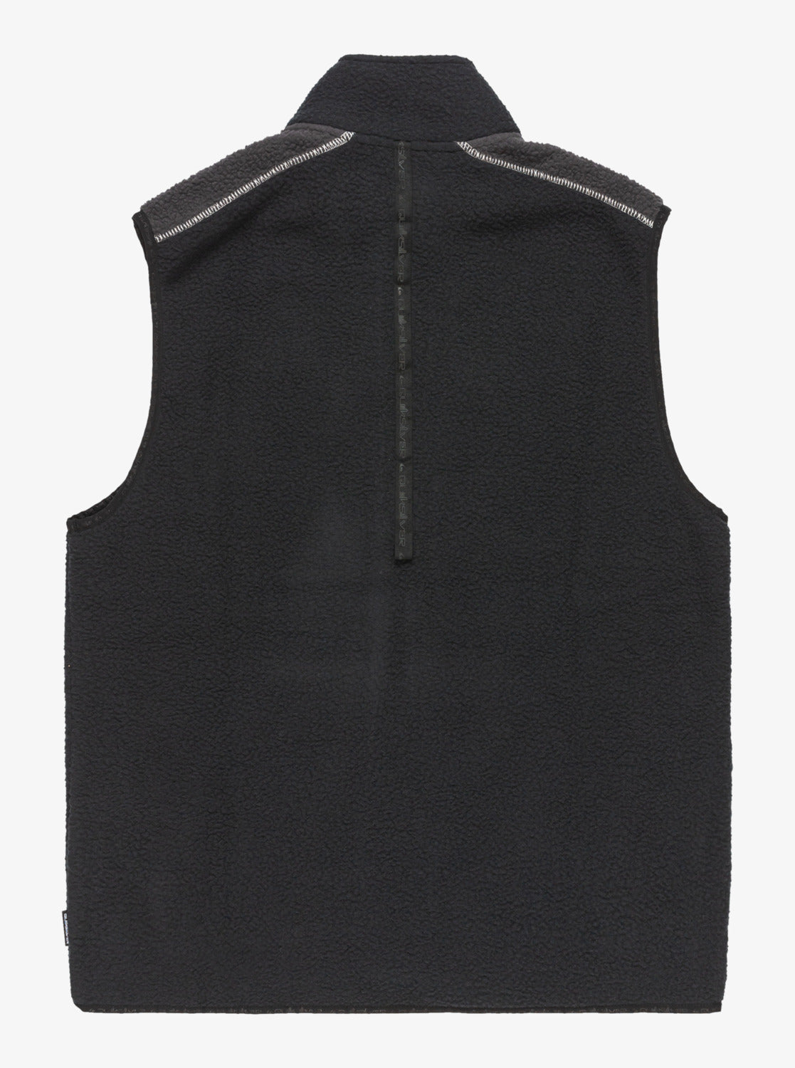 Quiksilver Mens Clean Coast Gilet Fleece - Black - ManGo Surfing