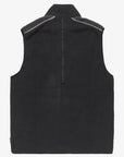 Quiksilver Mens Clean Coast Gilet Fleece - Black - ManGo Surfing