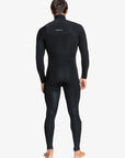 Quiksilver Mens 4/3mm Everyday Sessions Chest Zip Wetsuit - Black