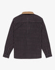 Quiksilver Mens Mercury Sandstrokes Long Sleeve Shirt - Sand Strokes Black