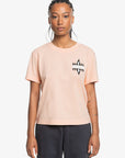 Quiksilver Womens UNI T-Shirt - Peach Parfait