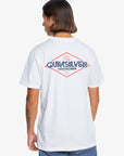 Quiksilver Mens Omni Sign T-Shirt - White