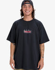 Quiksilver MensMercury Double Up T-Shirt - Black - ManGo Surfing