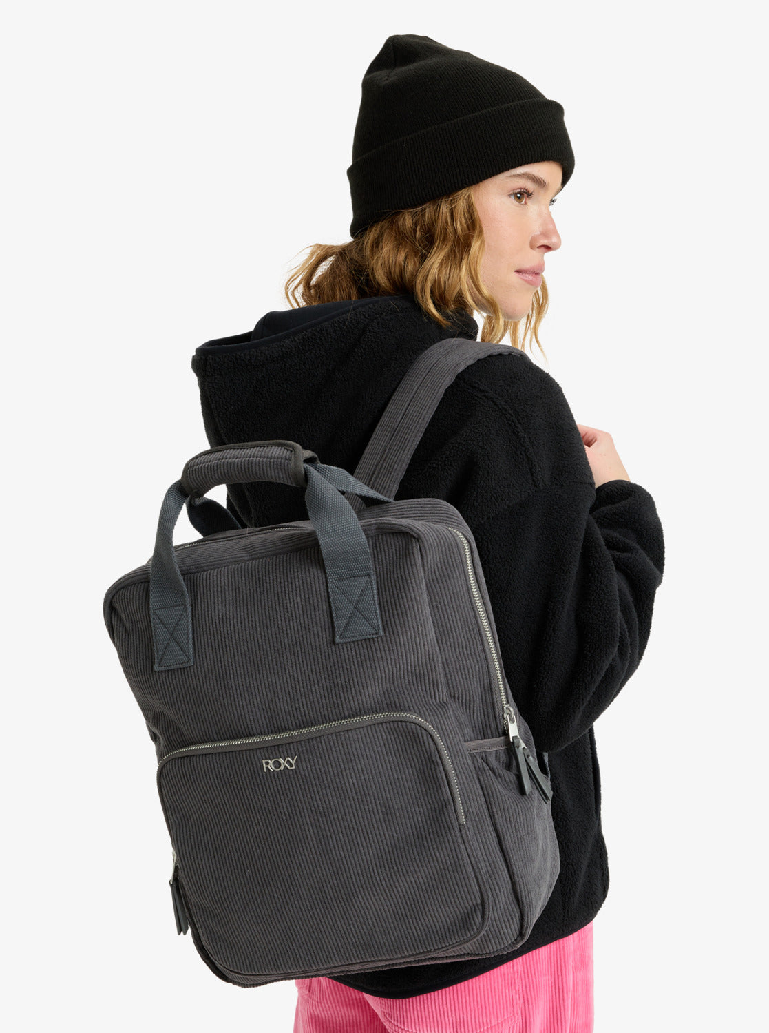 Roxy Womens Feeling Vibes Handle Backpack - Excalibur