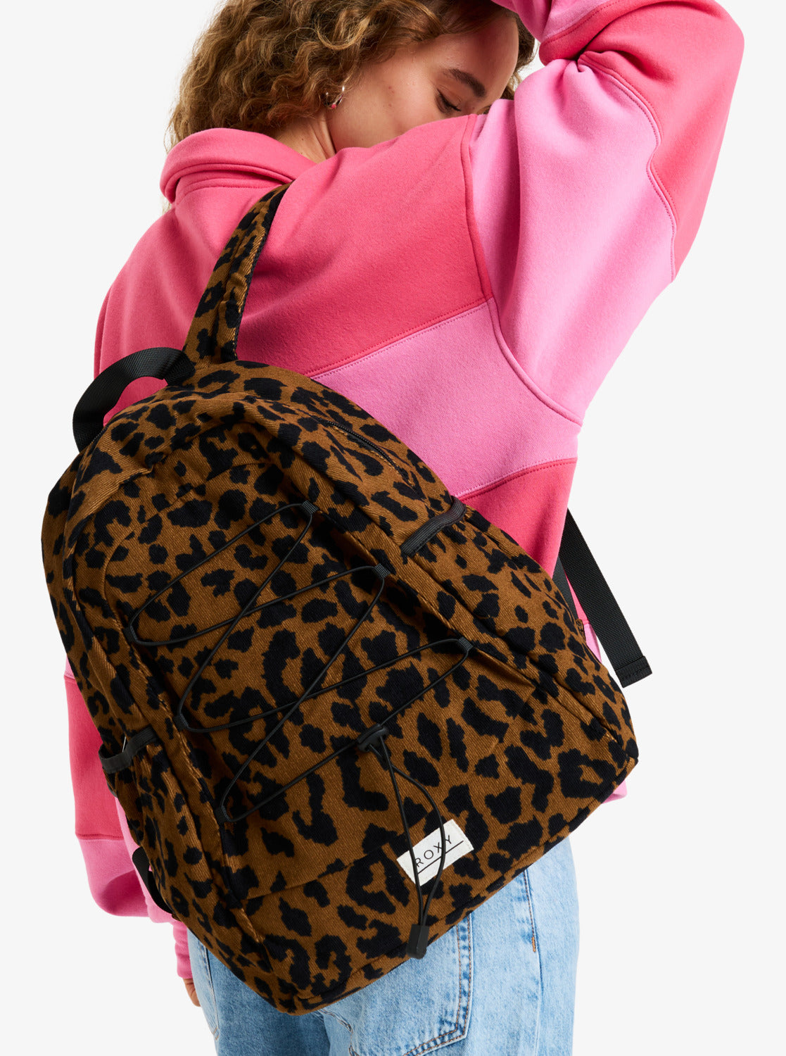 Roxy Womens Urban Party Medium Backpack - Woodsmoke - ManGo Surfing