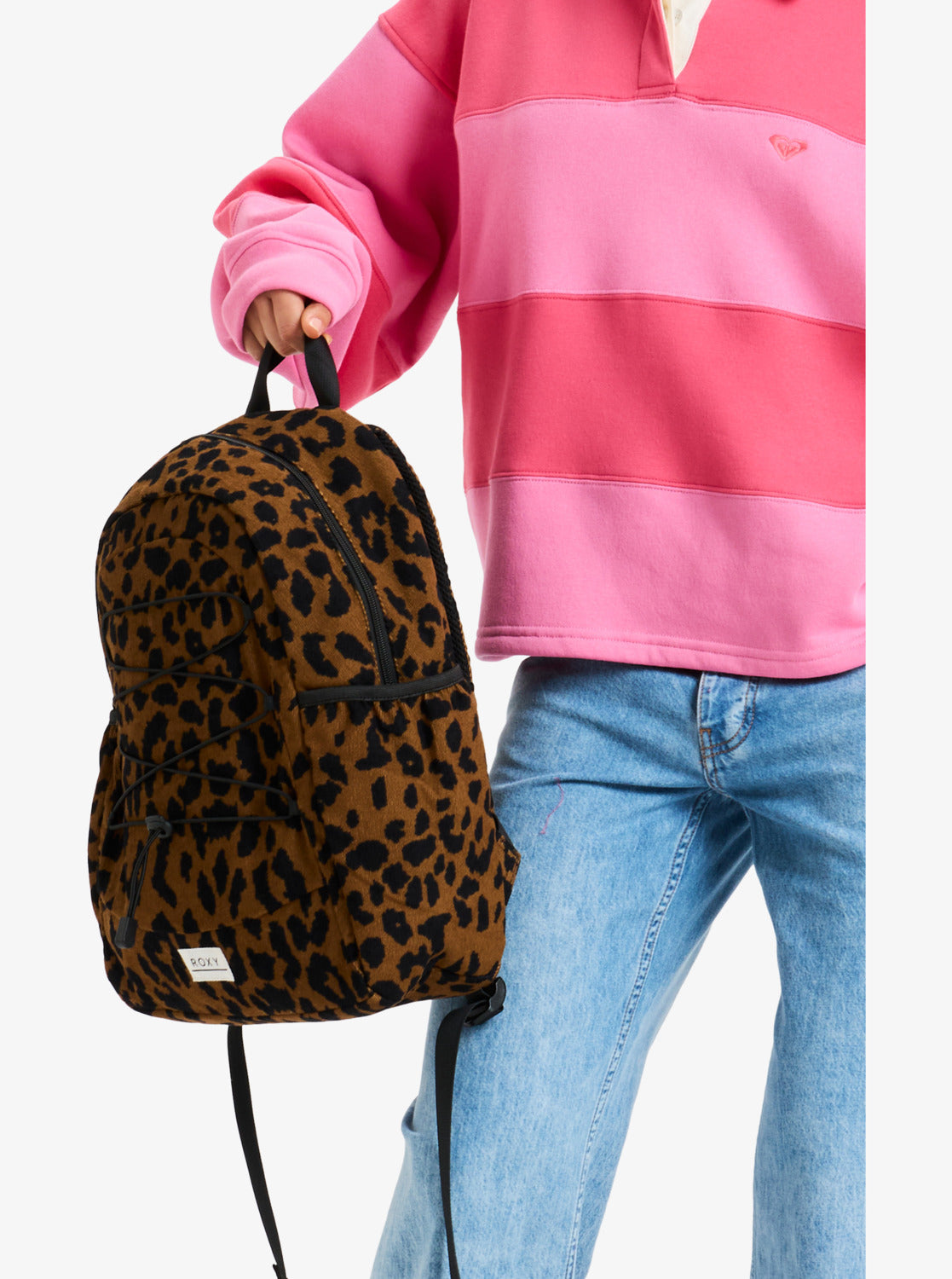 Roxy Womens Urban Party Medium Backpack - Woodsmoke - ManGo Surfing