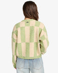 RVCA Womens Prep Jumper - Kelly Green - ManGo Surfing