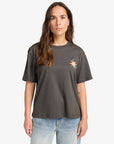 RVCA Womens Pegasus T-Shirt - Pirate Black