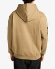 RVCA Mens Deep Think Hoodie - Coyote - ManGo Surfing