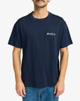 RVCA Mens Prmtvo Light Dose T-Shirt - Navy