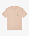 RVCA Mens Deep Think T-Shirt - Pale Mauve