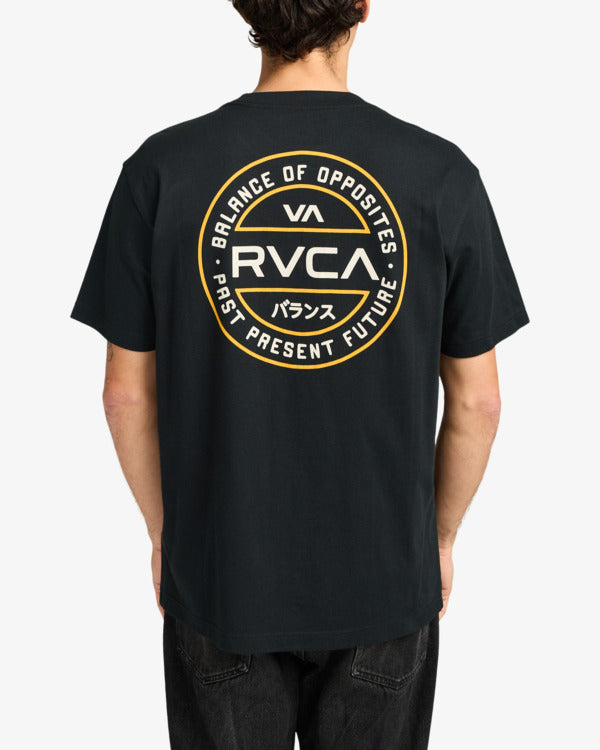 RVCA Mens Logo Pack T-Shirt - Black