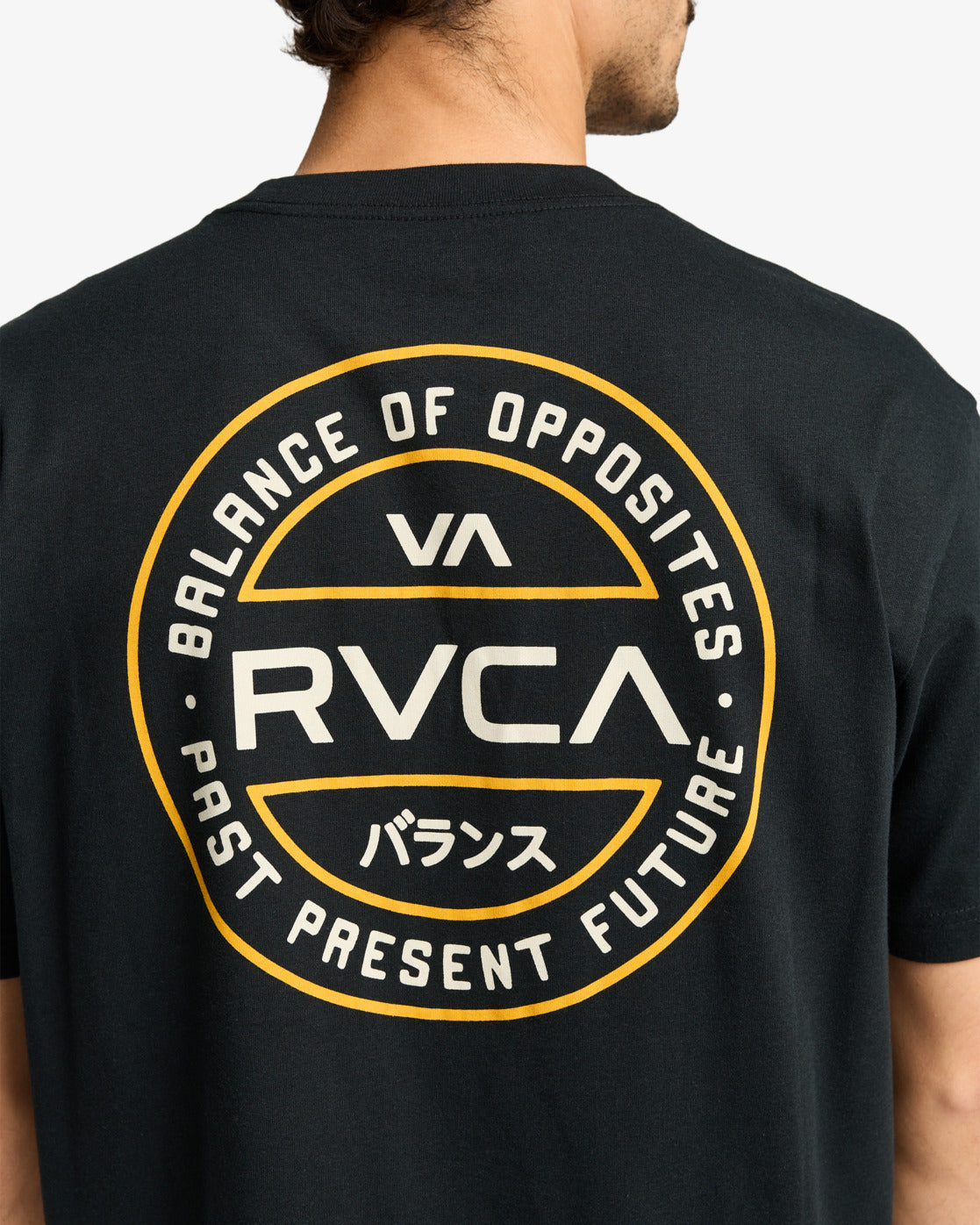 RVCA Mens Logo Pack T-Shirt - Black