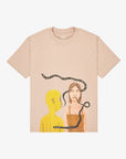 RVCA Mens Youre Still Here T-Shirt - Pale Mauve