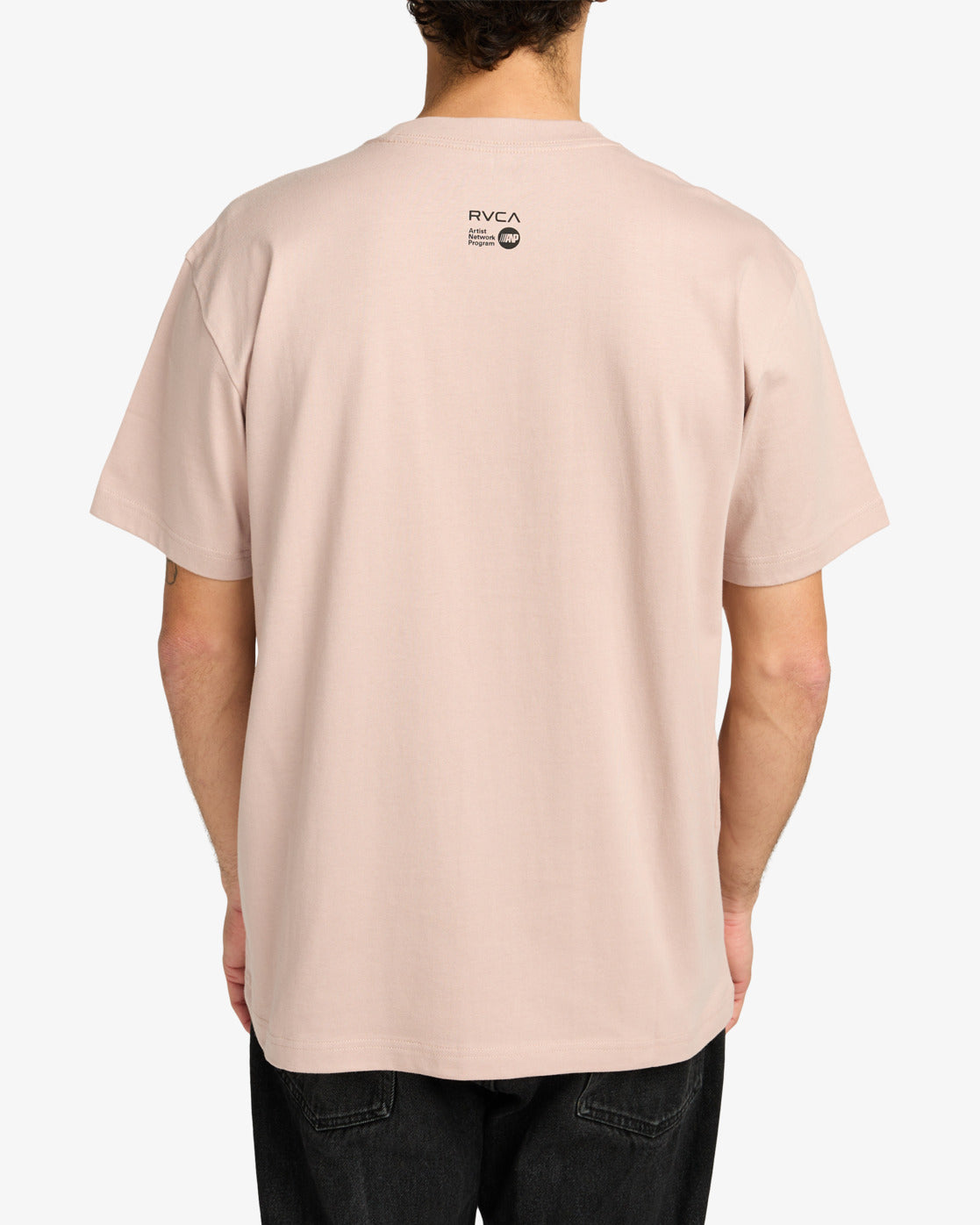 RVCA Mens Youre Still Here T-Shirt - Pale Mauve