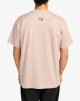 RVCA Mens Youre Still Here T-Shirt - Pale Mauve