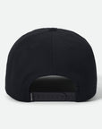 Brixton Gallatin Snapback Hat - Black