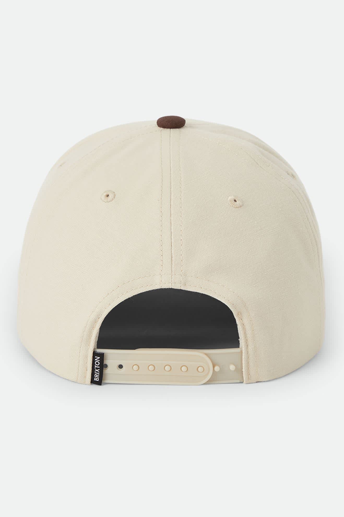 Brixton Leisure Snapback Hat - Khaki/Coco